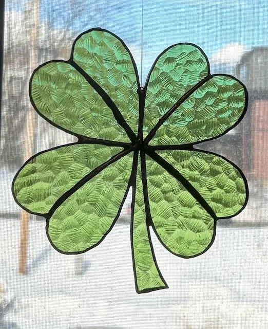 Stained Glass Clovers with Lori Silva 3/14/26 - 1 SPOT LEFT!