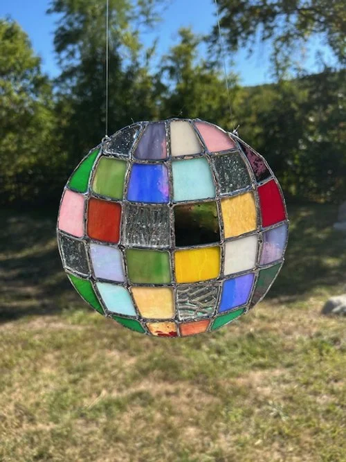 Stained Glass Disco Ball Workshop 11/15/25 - FULL!