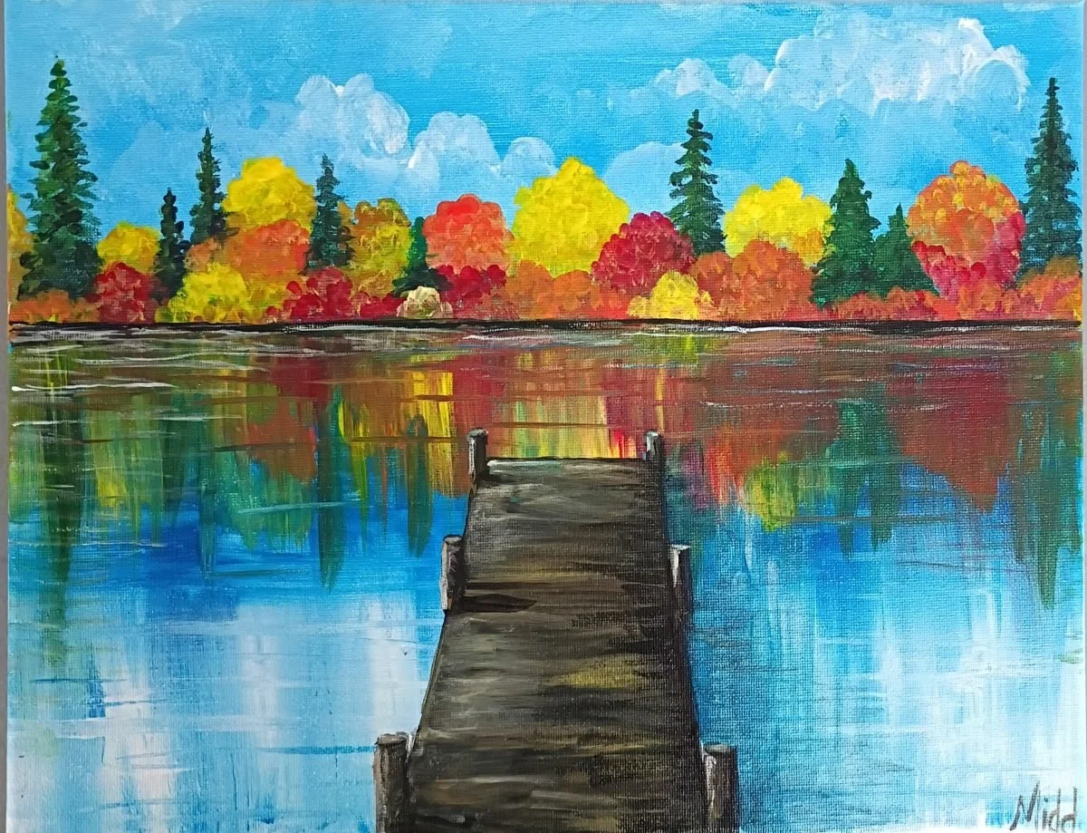 Colorful Dock 10/17/25 *Event by Stir Up the Paint NH*