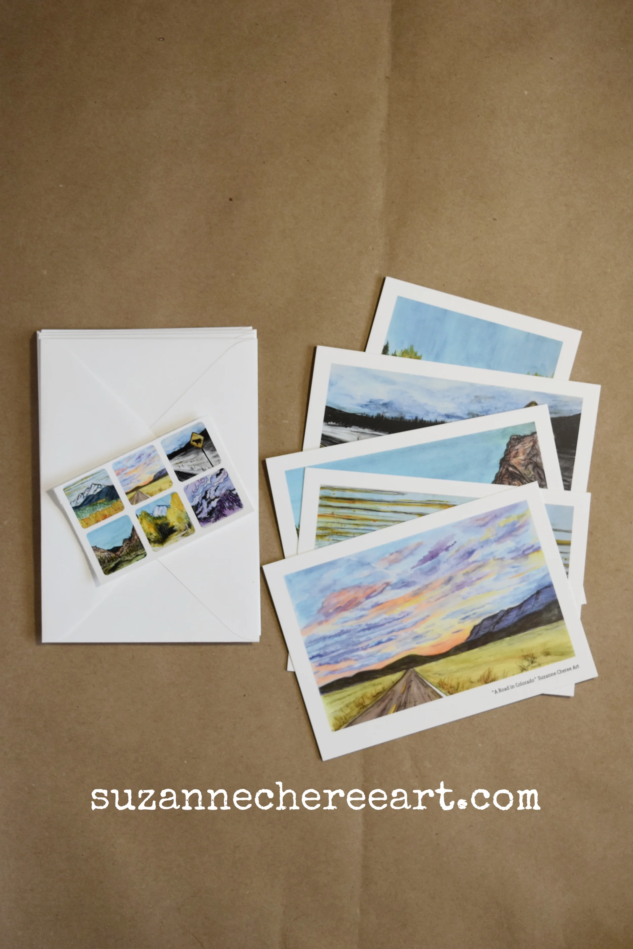 Postcard Pack with Landscapes