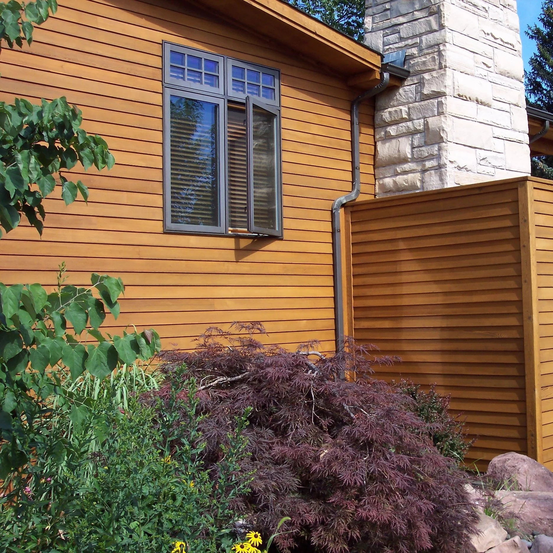 Redwood Sided Home