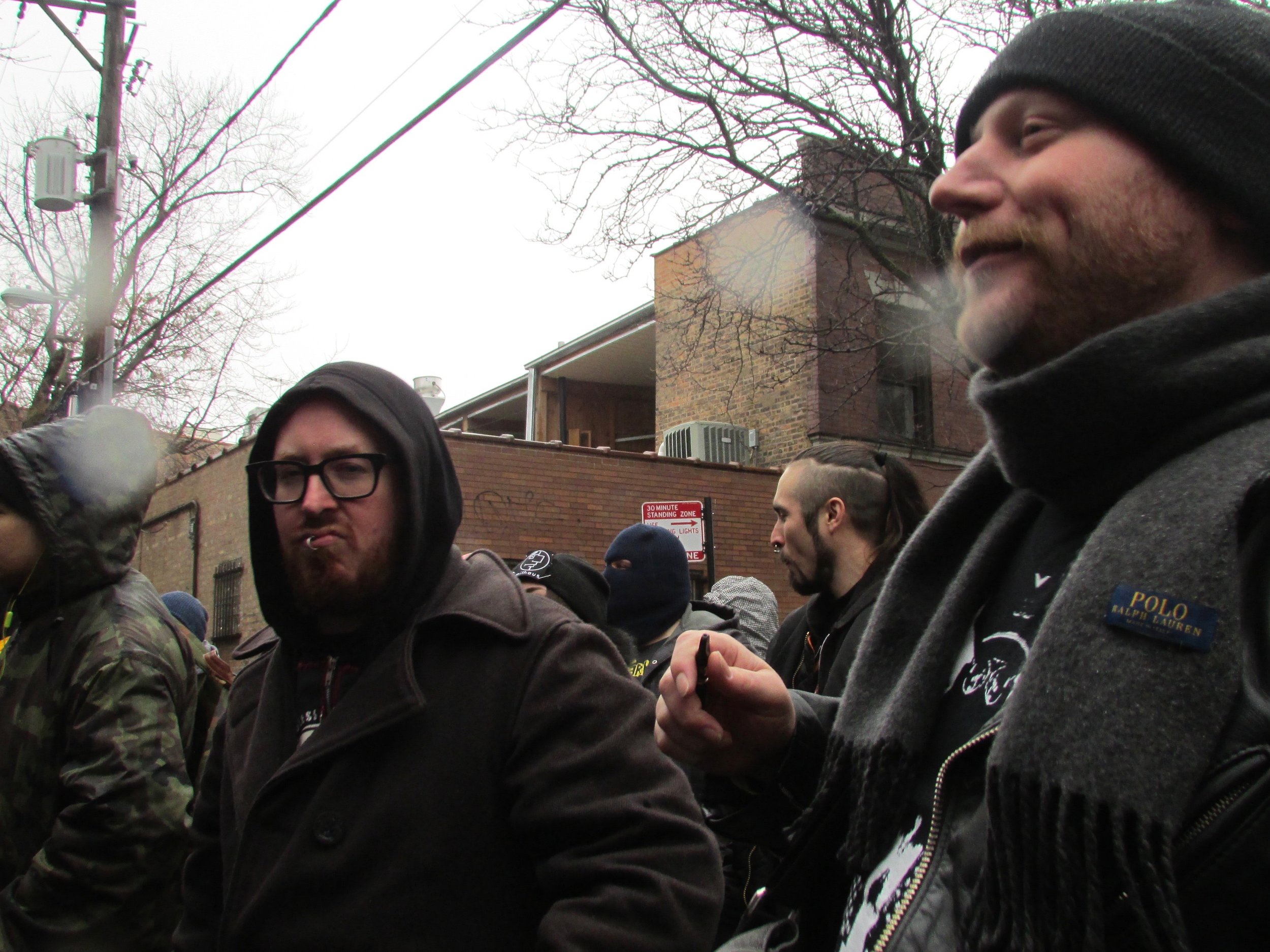 Plack Blague spectators / photo by JBW