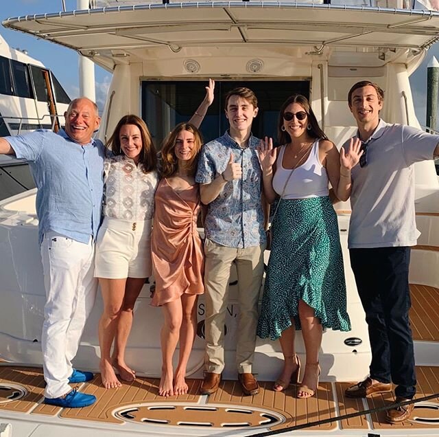 Happy Father&rsquo;s Day to the man who loves his family so fiercely and so genuinely every single day! We love you more than words can tell! 💙 (missing Morgan from this photo 😔)