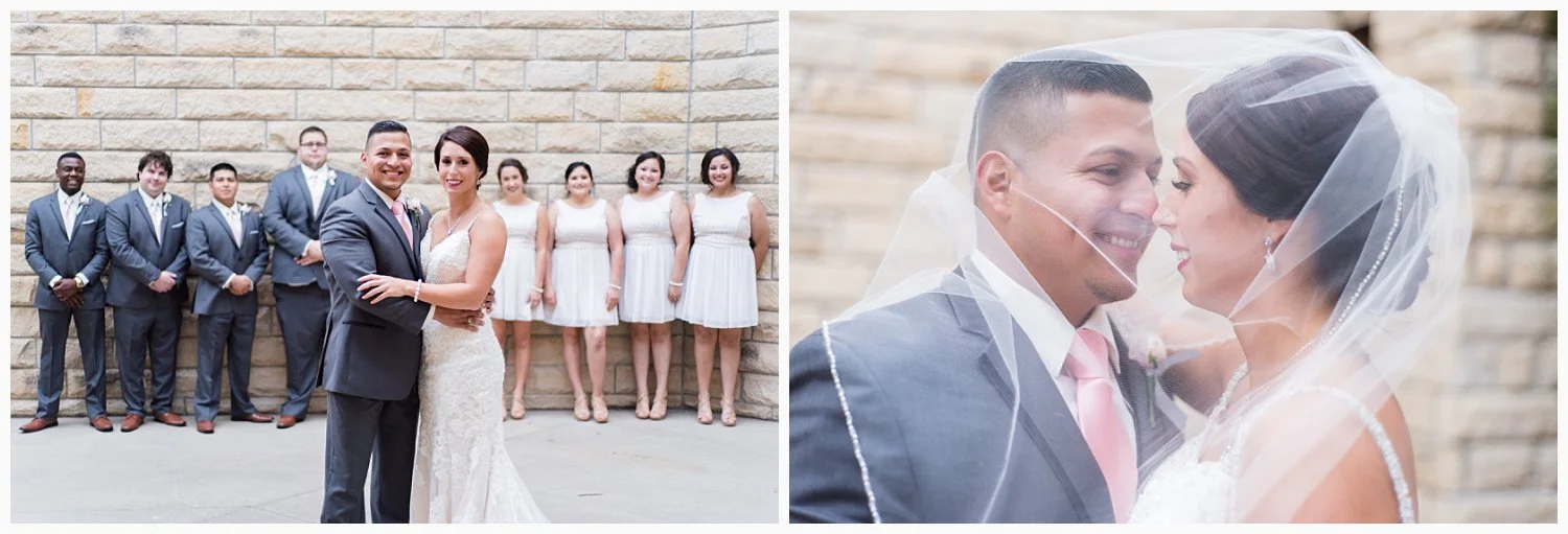 With all of the bride/groom portraits and bridal party pictures out of the way before the ceremony, that leaves only family formals before the reception. 