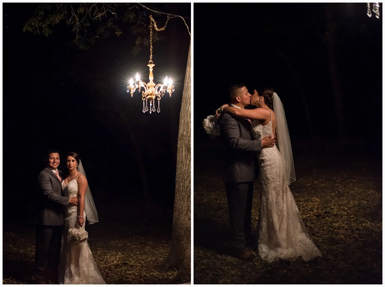 These are neat pictures, but do you want all of your bride/groom portraits to end up being at this time of night? The timeline of your day and sunset are important factors to consider.