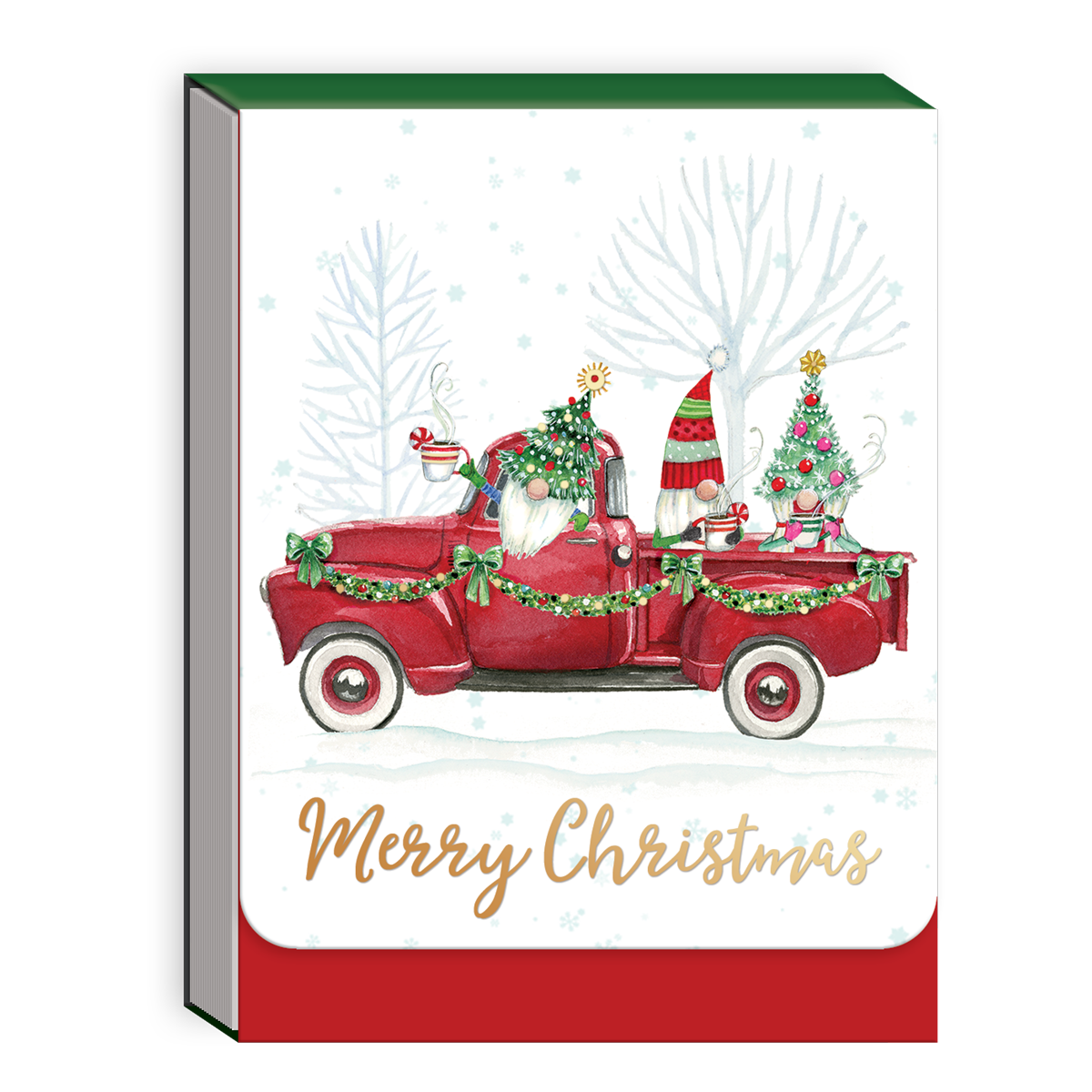 Gnome Truck Pocket Notepad🎄