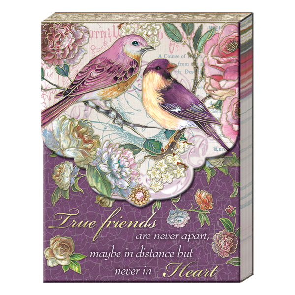Punch Studio's Plum Bird Friends Pocket Notepad✨