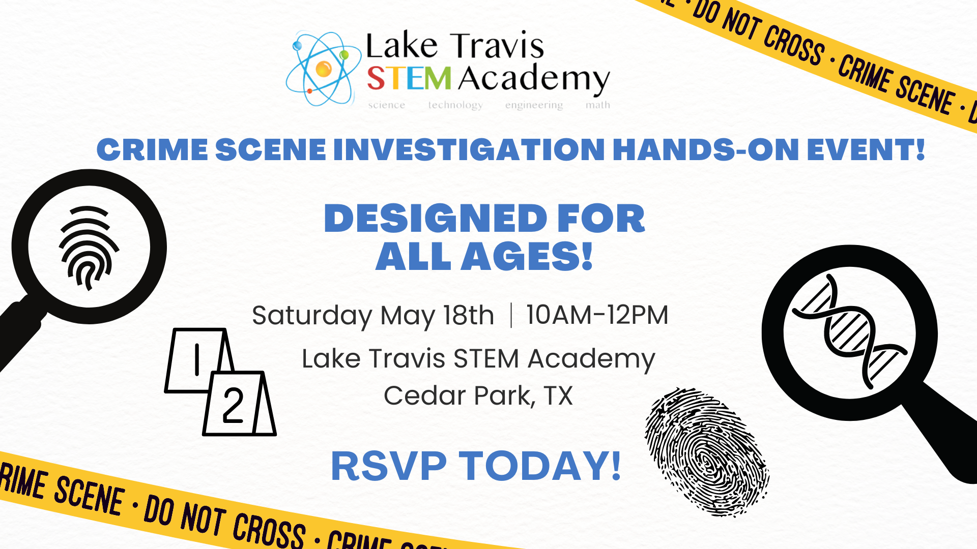 LTSA to Host a Crime Scene Investigation Hands-On Event