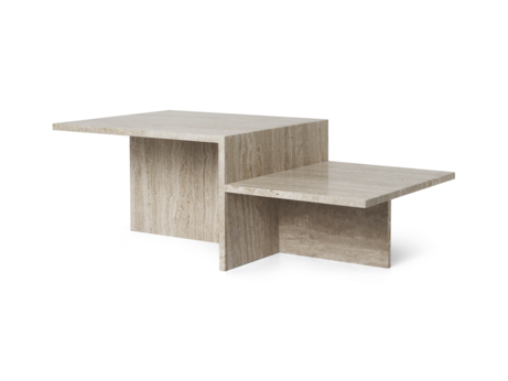 Distinct Coffee Table - Travertine 