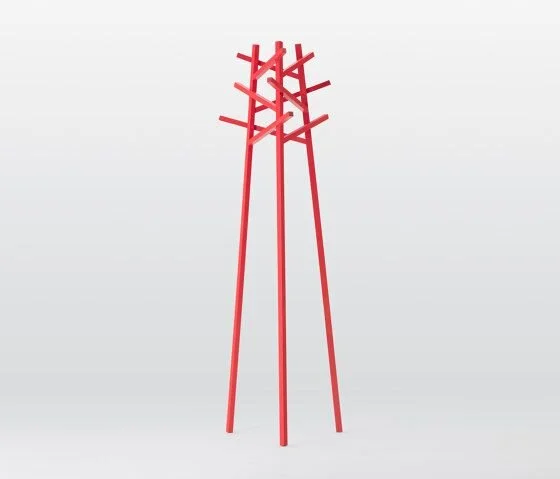 Nadia Coat Stand - Red