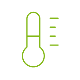 Temperatură constantă Casa inteligentă menține temperatura constantă, nu numai pentru a vă menține confortabilă pe dvs. și pe oaspeți, ci și pentru eficiența energetică.