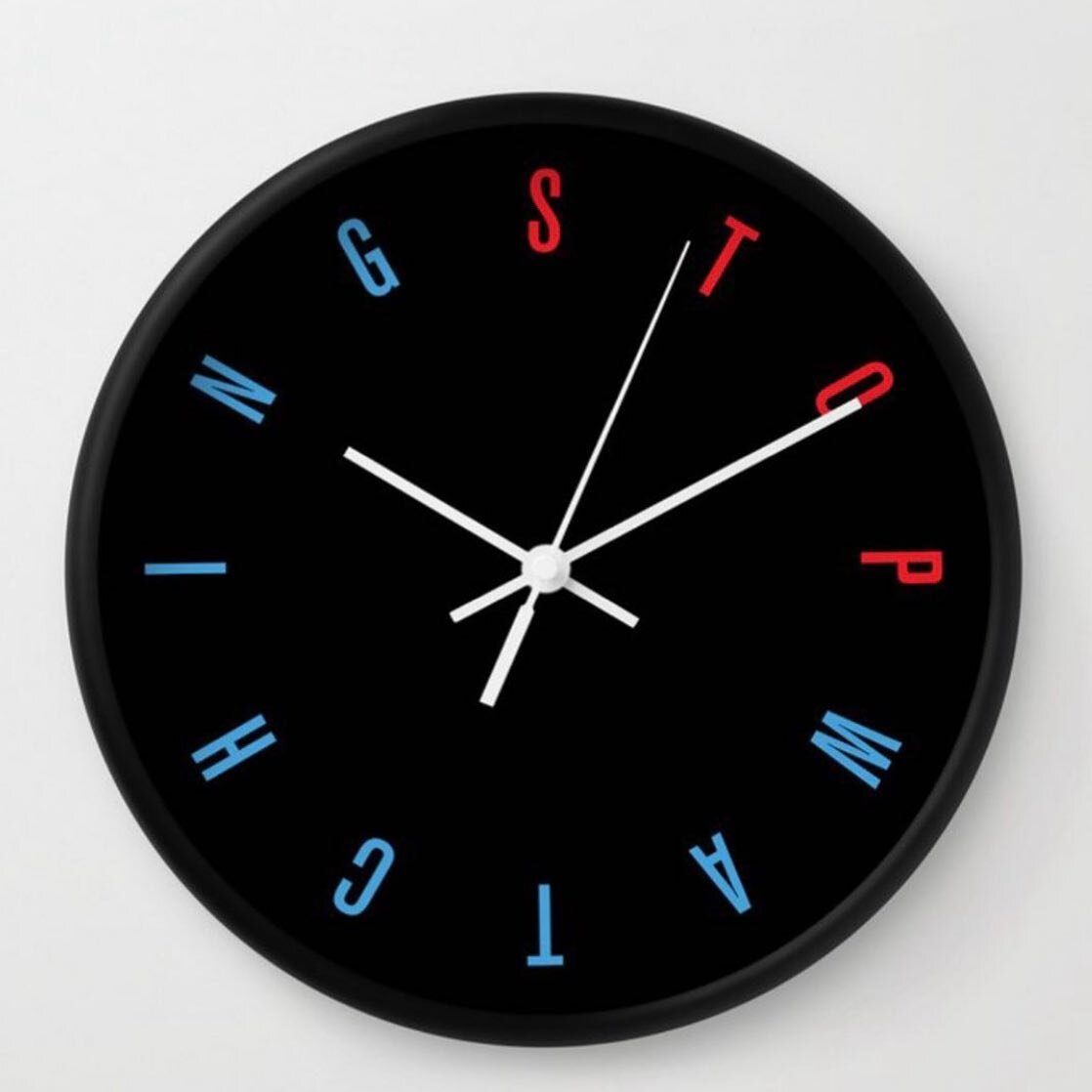 This is one of my favorites and a best seller. I&rsquo;m considering making and distributing my own high-quality version of this. Was going to use black on black embossed type. Does anyone have ideas about what I should do?
#clocks #timepiece #homede