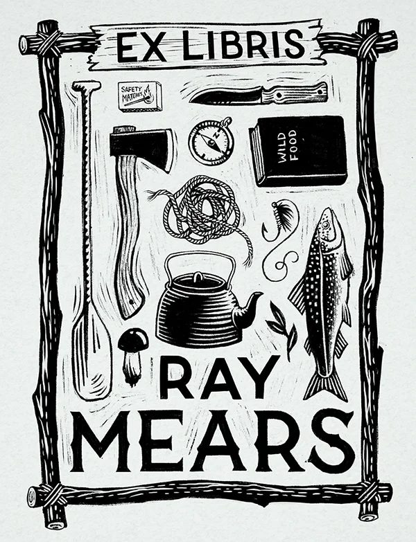 Ex Libris Ray Mears