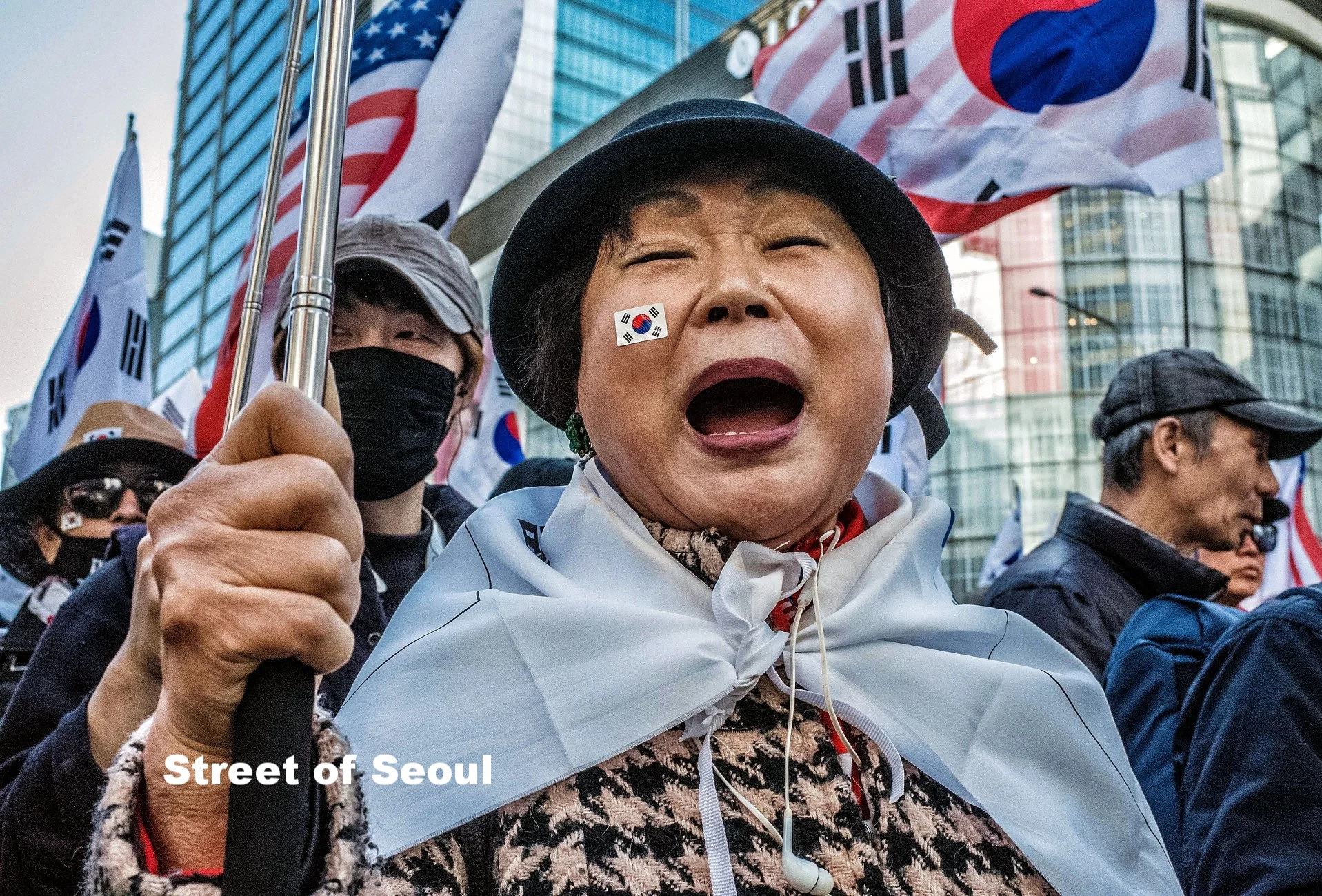 On Friday, former South Korean President Park Geun-hye was found guilty of corruption and sentenced to 24-years in prison. By Saturday, thousands of angry Koreans protested these circumstances on the ... Streets of Seoul..jpg