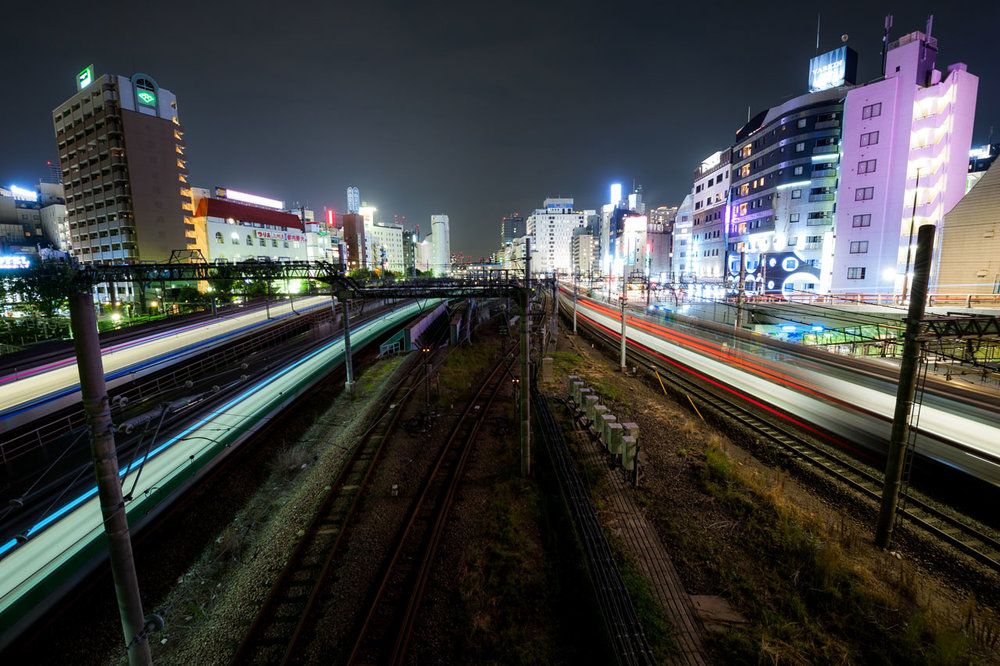 Settings — 5 seconds, f/8, ISO 200 — composite of 4 frames