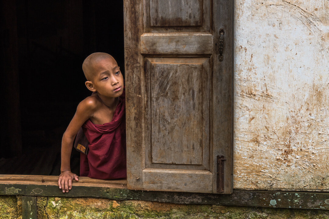 A young monk, Pin Sain Pin Monastery