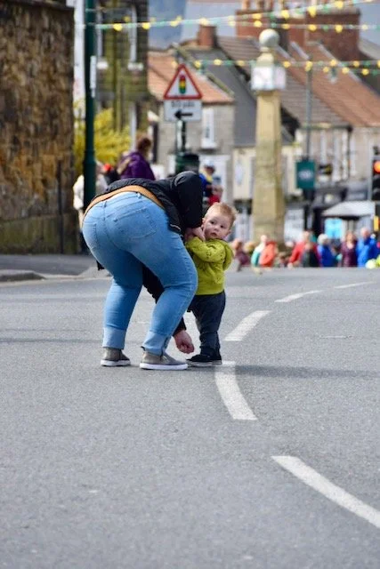 Tyre tracks across my back by Keef Charles