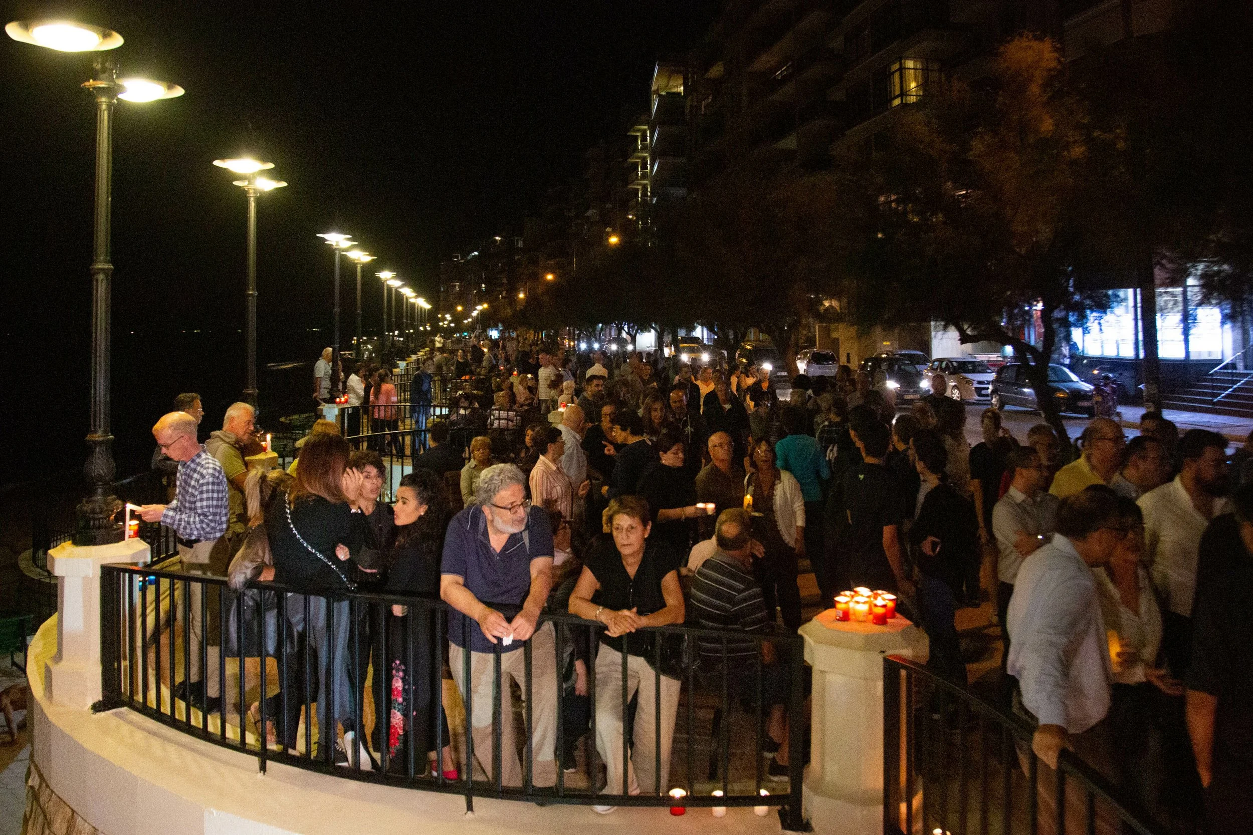 16 October 2017 Vigil from Sliema to St Julians