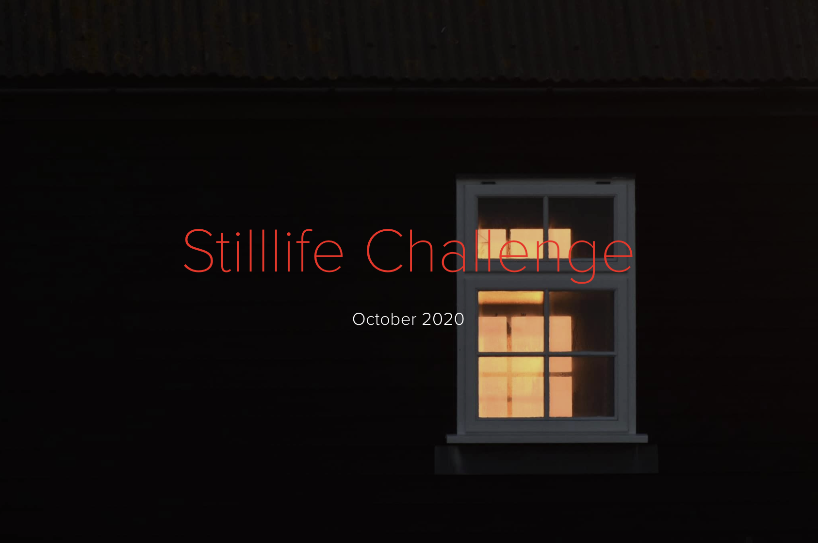 Still life Challenge – October 2020