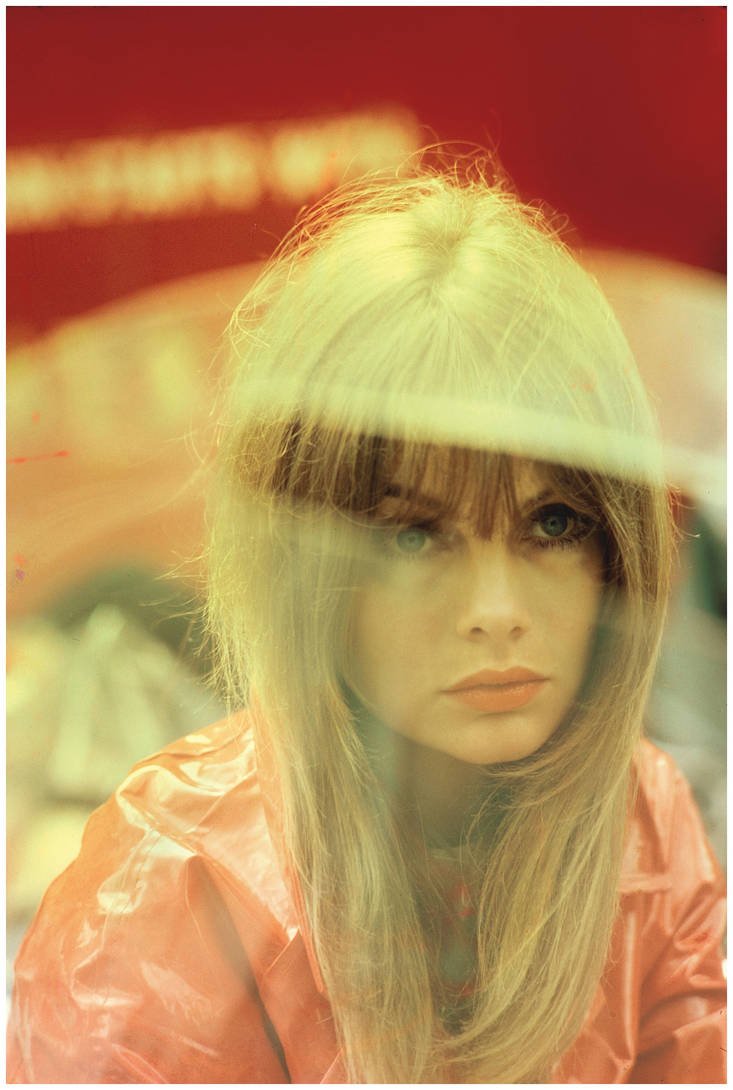 Jean Shrimpton Photographed by Saul Leiter 1966, August