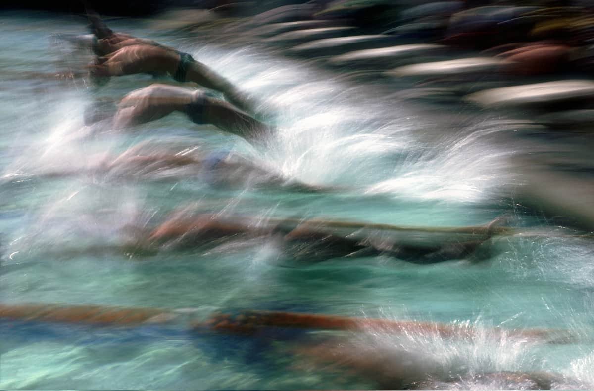 Swimmers, 1984 Olympics, Los Angeles