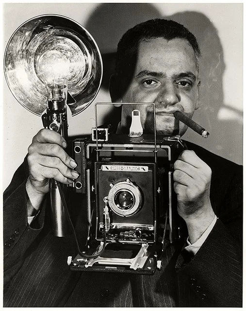 Weegee or Arthur Fellig  by Batsceba Hardy