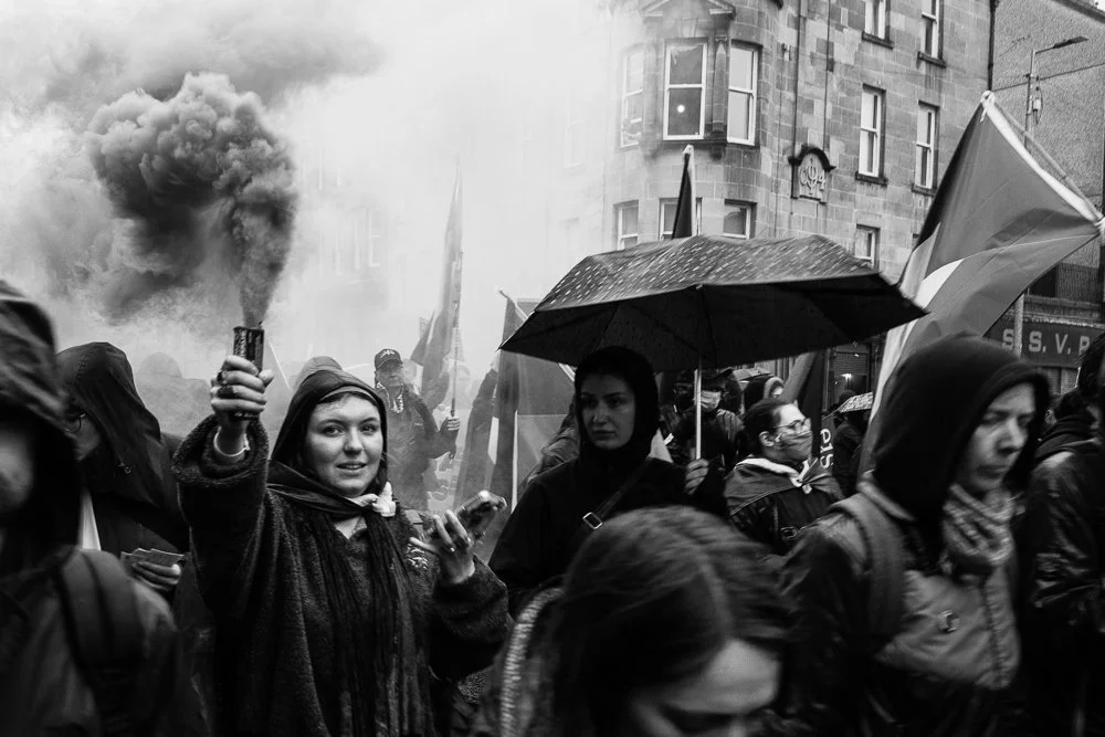 Glasgow Anti-War Demonstrations by Cameron Scott