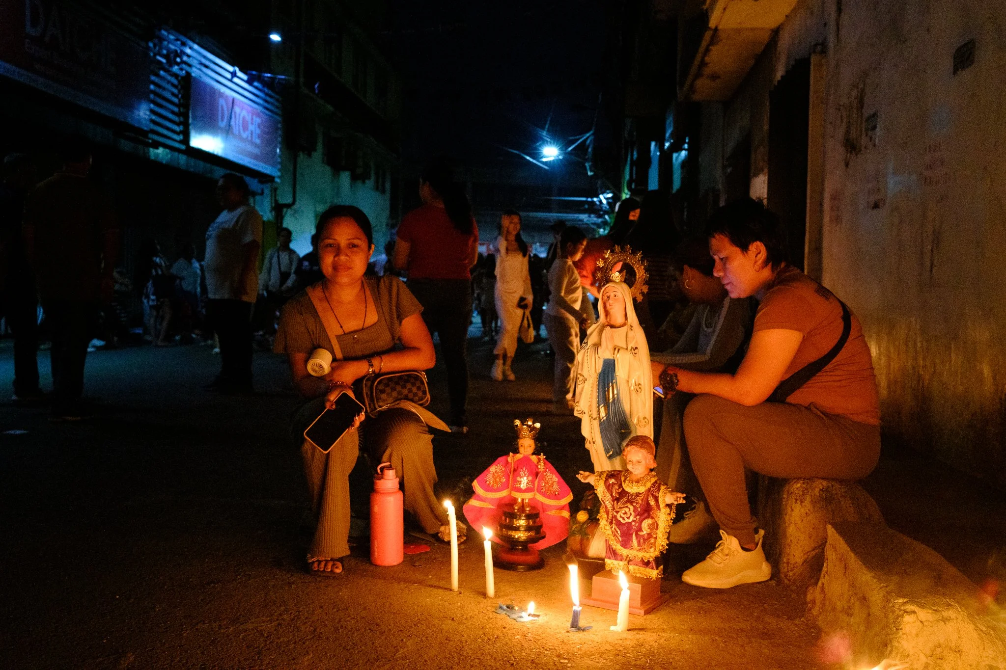 Walking with Mary: Faith at Dawn in Cebu City, Philippines by Ubo Pakes