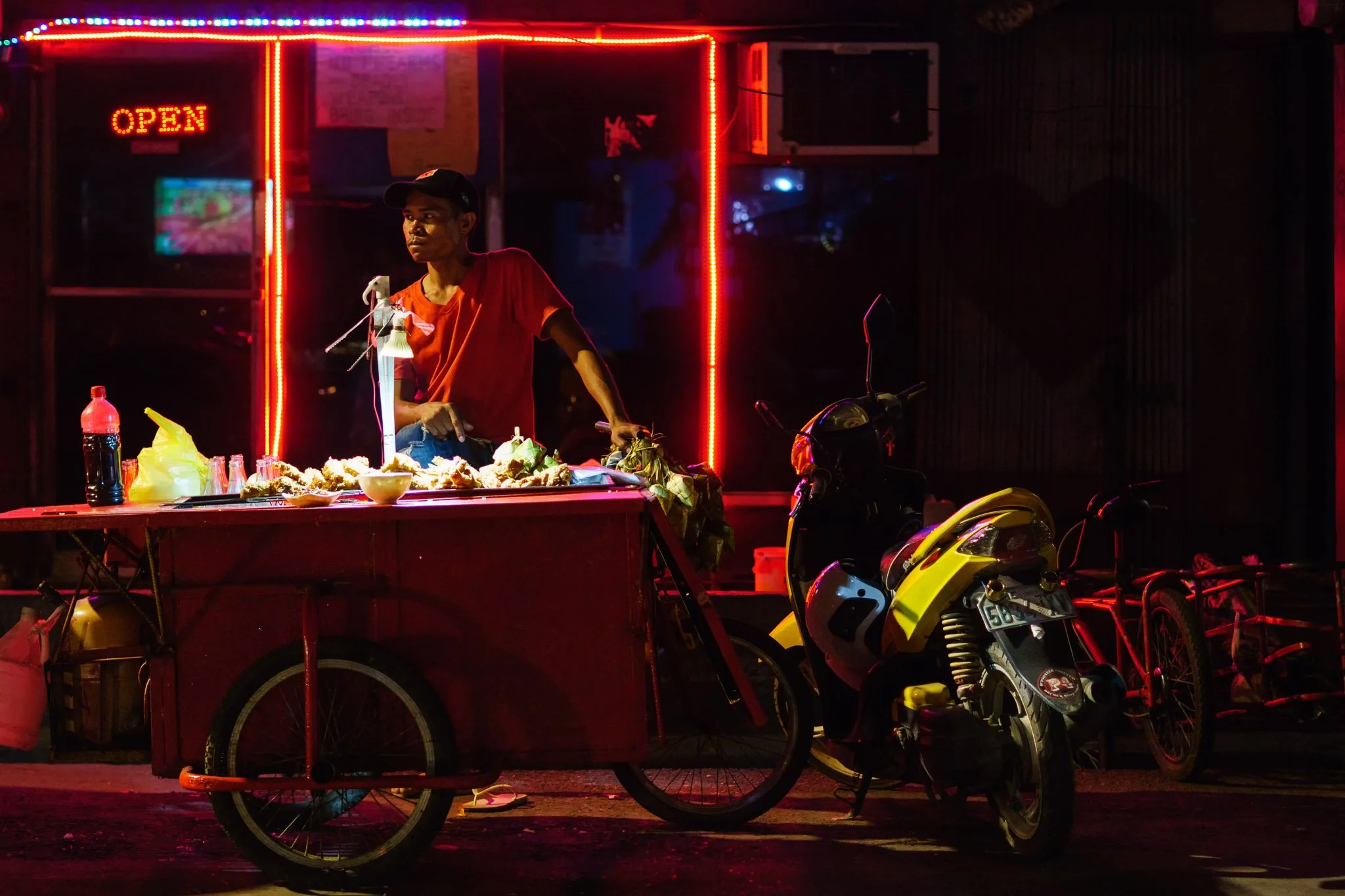 Hot spots: karenderias at night in the Philippines by Ubo Pakes