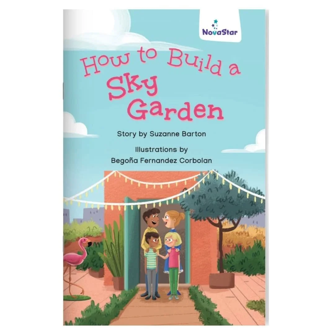 Happy to share the final of my seven levelled readers written for the Novastar series! 

City kid Ash is lonely until farm kid Daisy moves in next door. But Daisy is miserable without trees and flowers around her, so Ash has a plan to surprise Daisy 