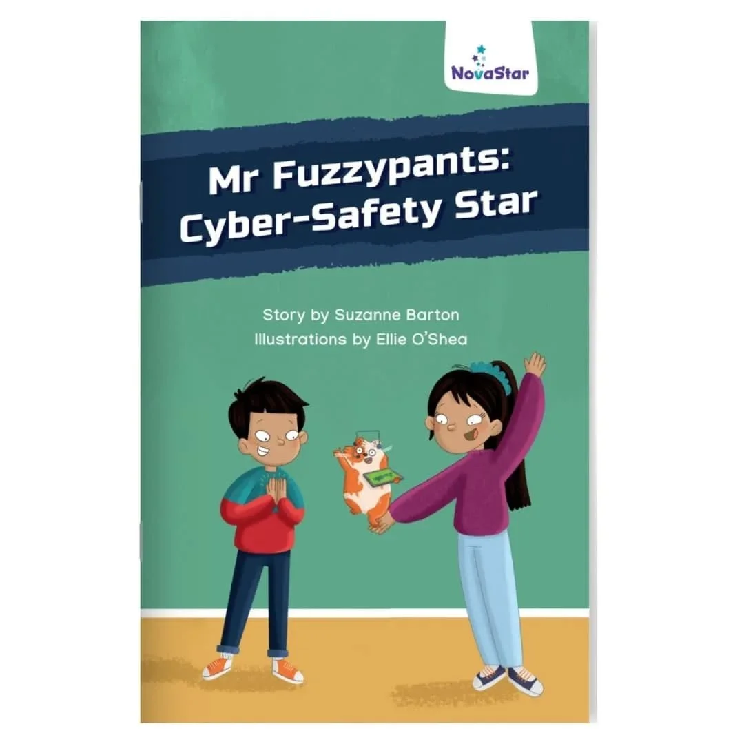 Looking for a levelled reader about a rodent on a digital rampage? Here's the second last of my Novastar novels. 🐹

Ivy and Charlie don&rsquo;t know much about cyber safety... until their tech-whizz guinea pig shuts down their video game. But Mr Fuz