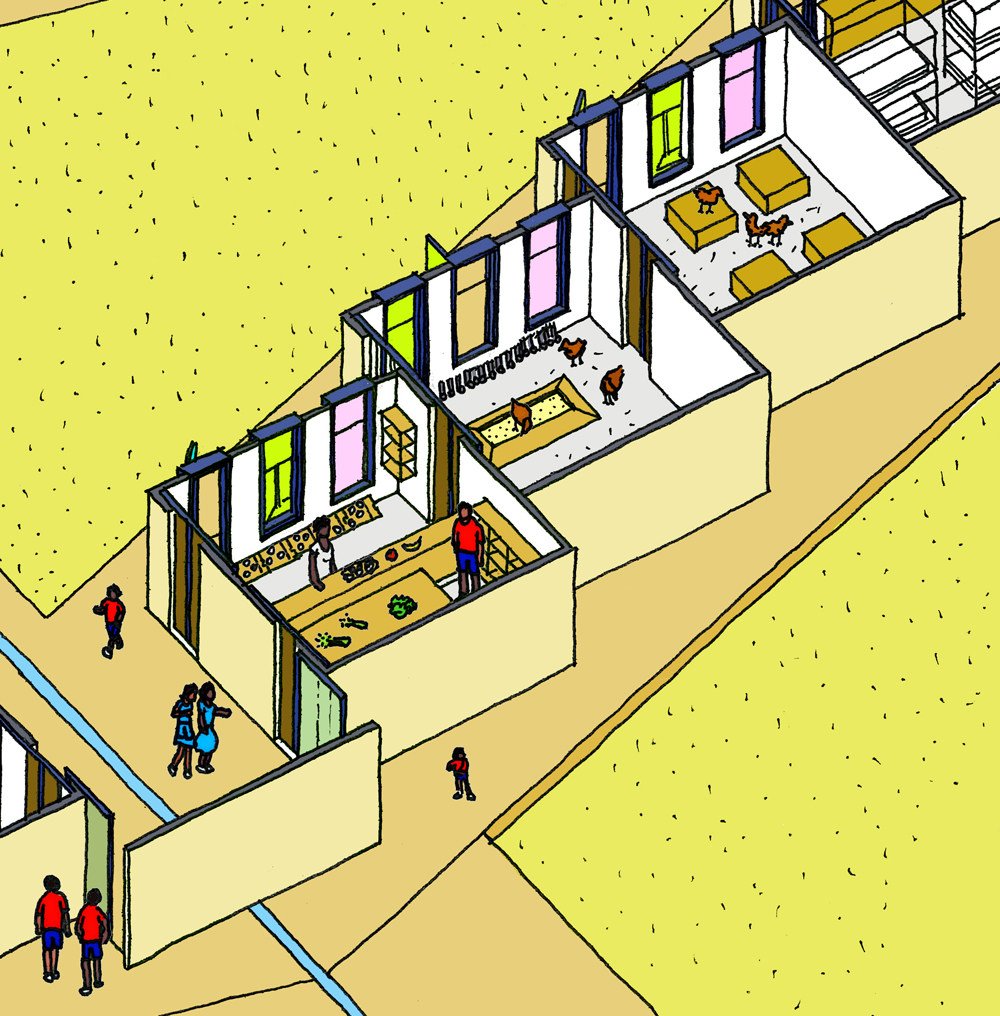 Tanzania School - Aerial