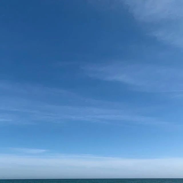 Nothing but blue skies... #summer2020 #freshair #ocean #hope