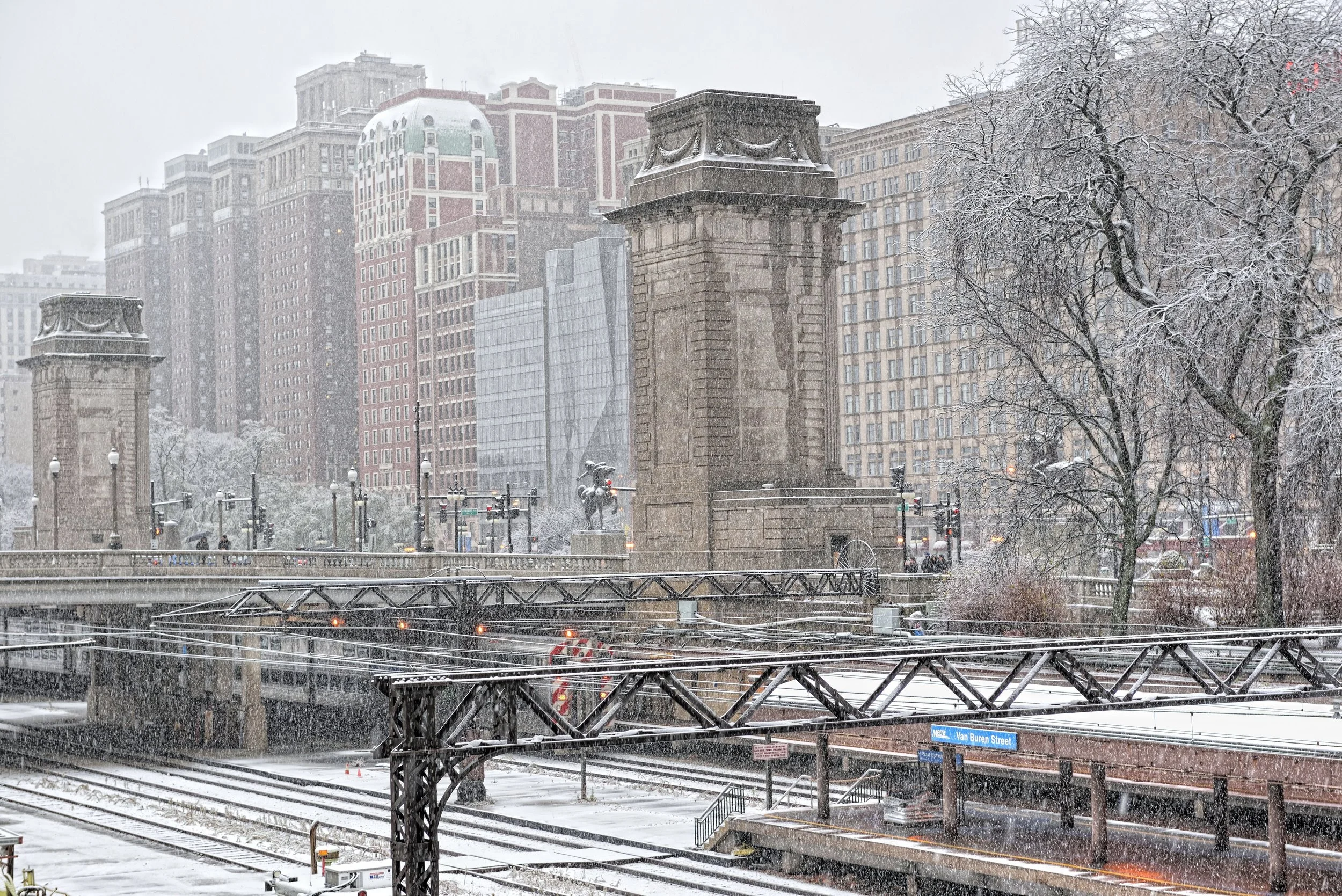 Lake Shore Drive Snow, Chicago 2015