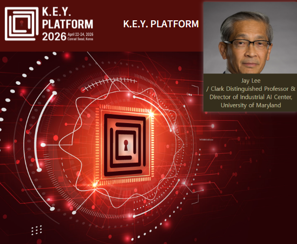 Prof. Lee will deliever a keynote speech at the K.E.Y. PLATFORM 2026 hosted by MoneyToday Media