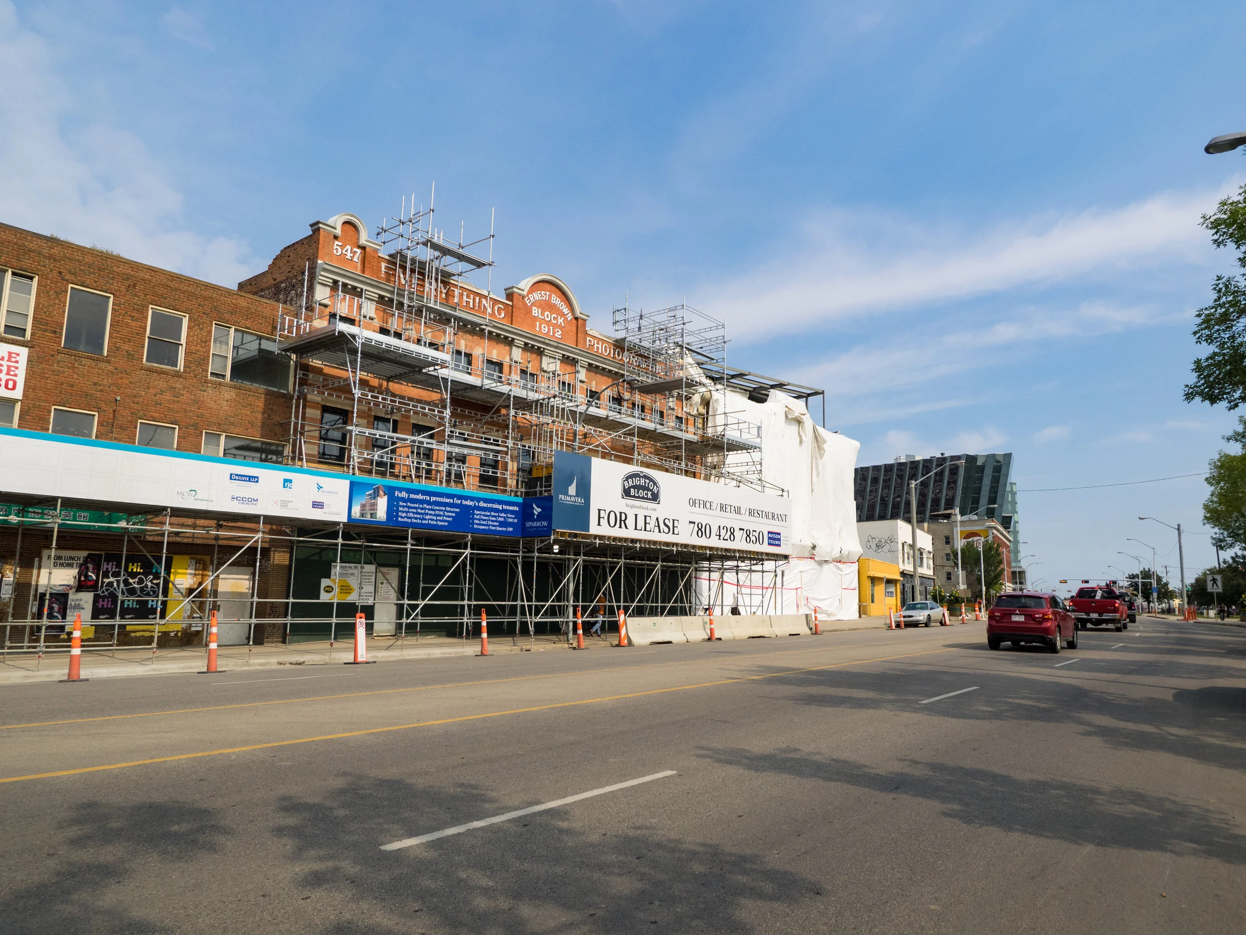 Brighton Block looking toward The Quarters, photo by Dave Sutherland