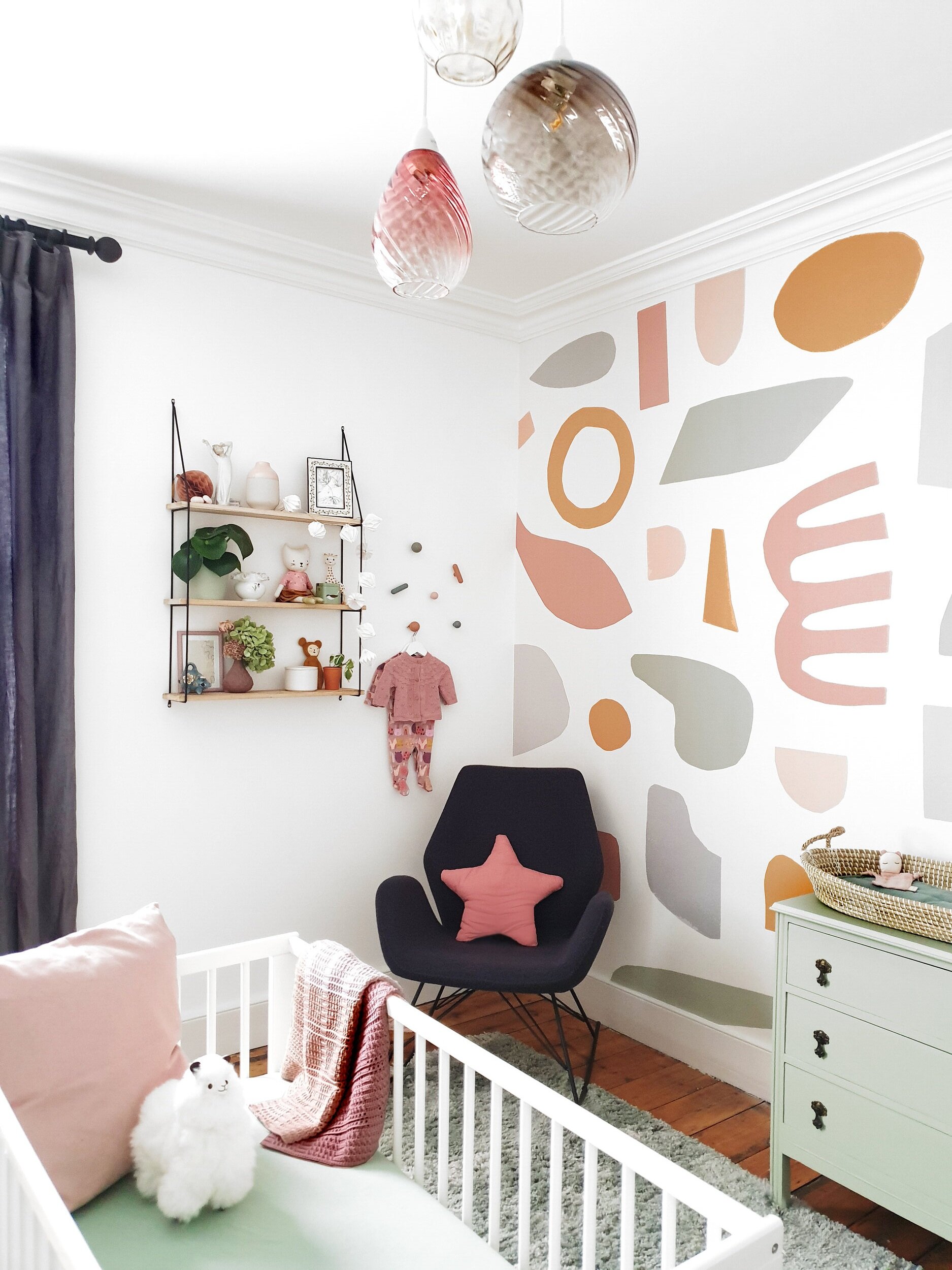 Nursery Reveal A Modern Colourful Baby Girl S Room Restoring Lansdowne