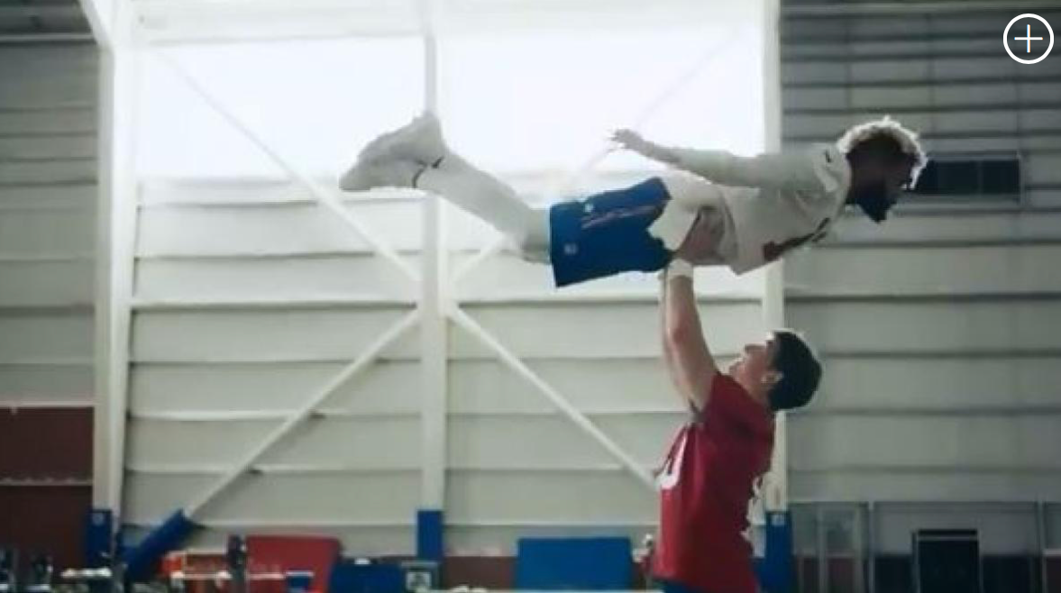Story behind the Eli Manning-Odell Beckham Super Bowl commercial from the woman who taught them to Dirty Dance