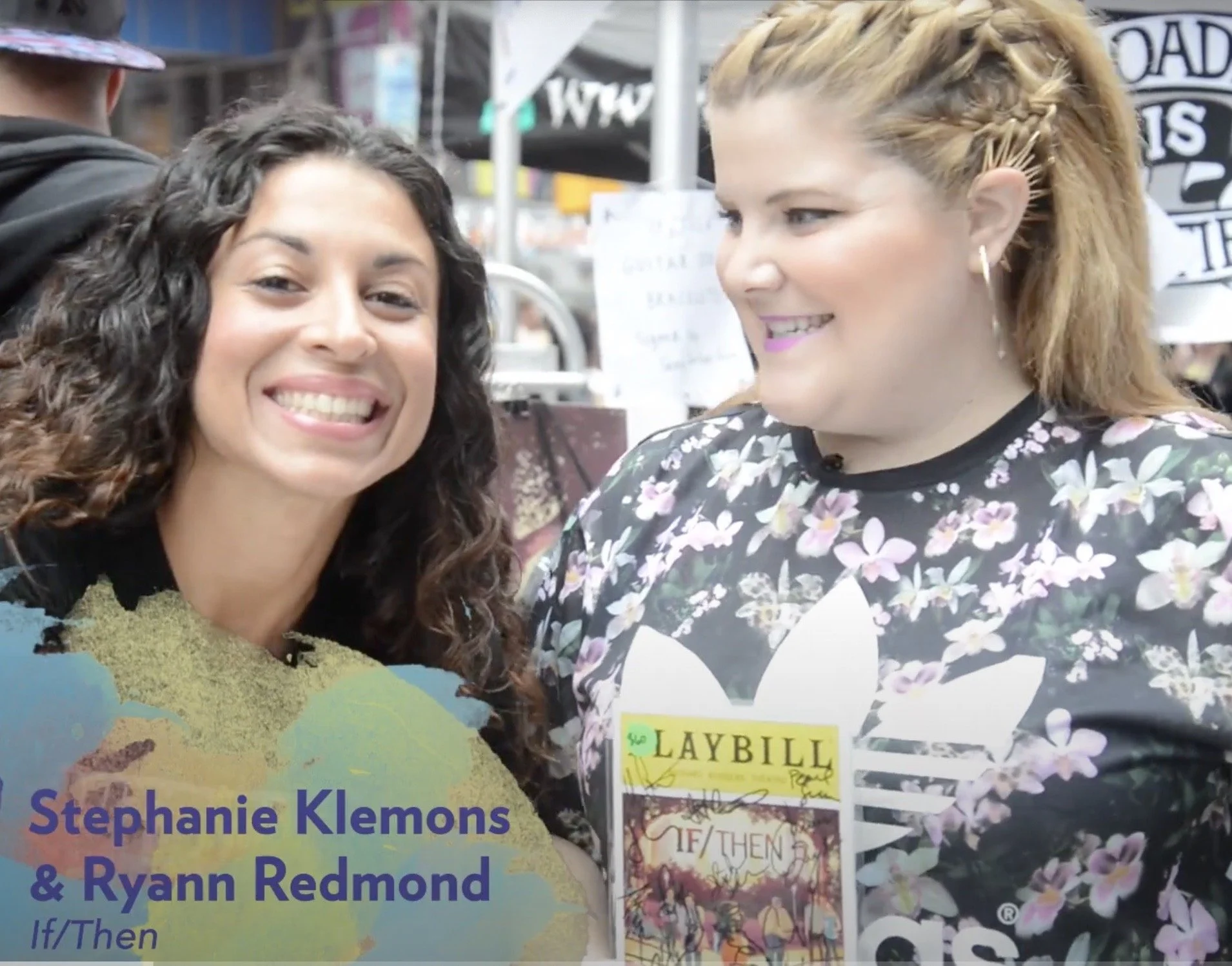 If/Then Stars at Broadway Flea Market - Ryann Redmond, Stephanie Klemons