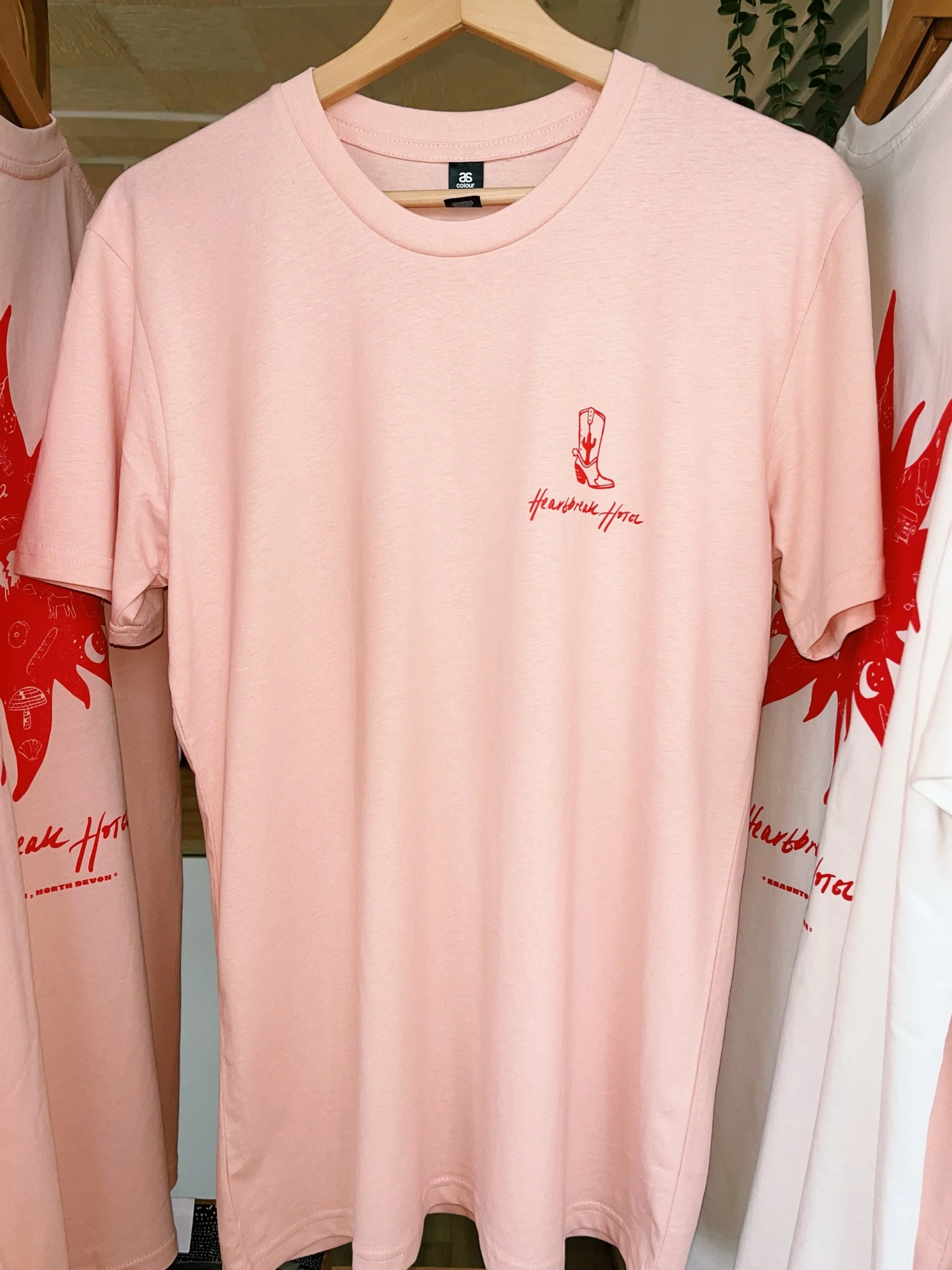 Heartbreak Hotel T-shirt - Pink — Heartbreak Hotel Coffee