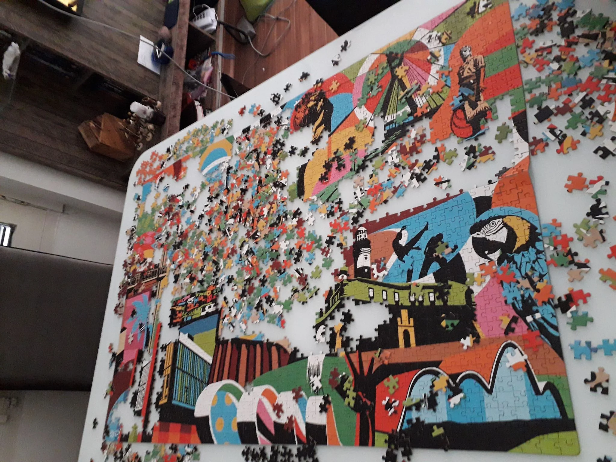 Coming along, coming along…