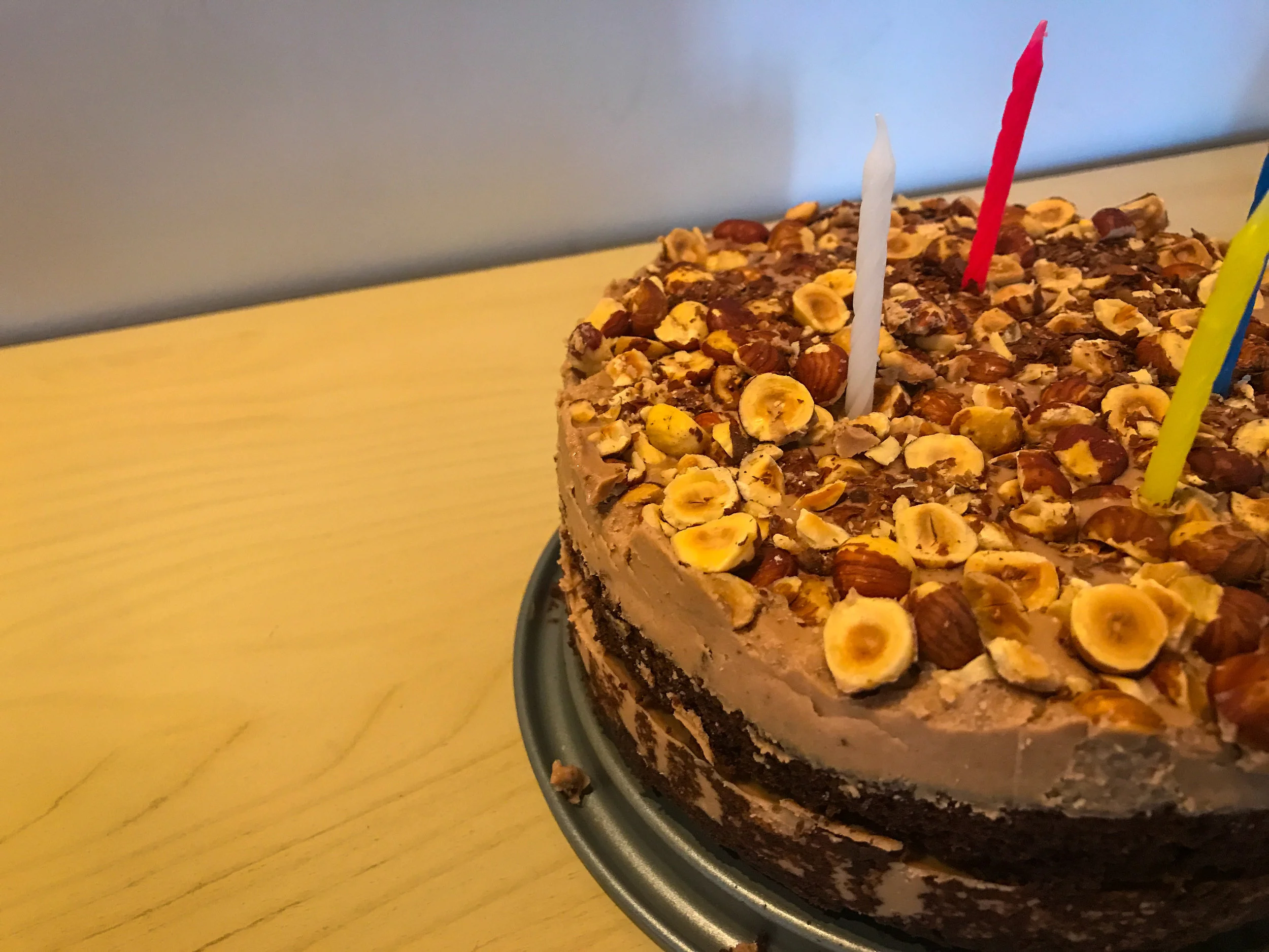 CHOCOLATE HAZELNUT CAKE