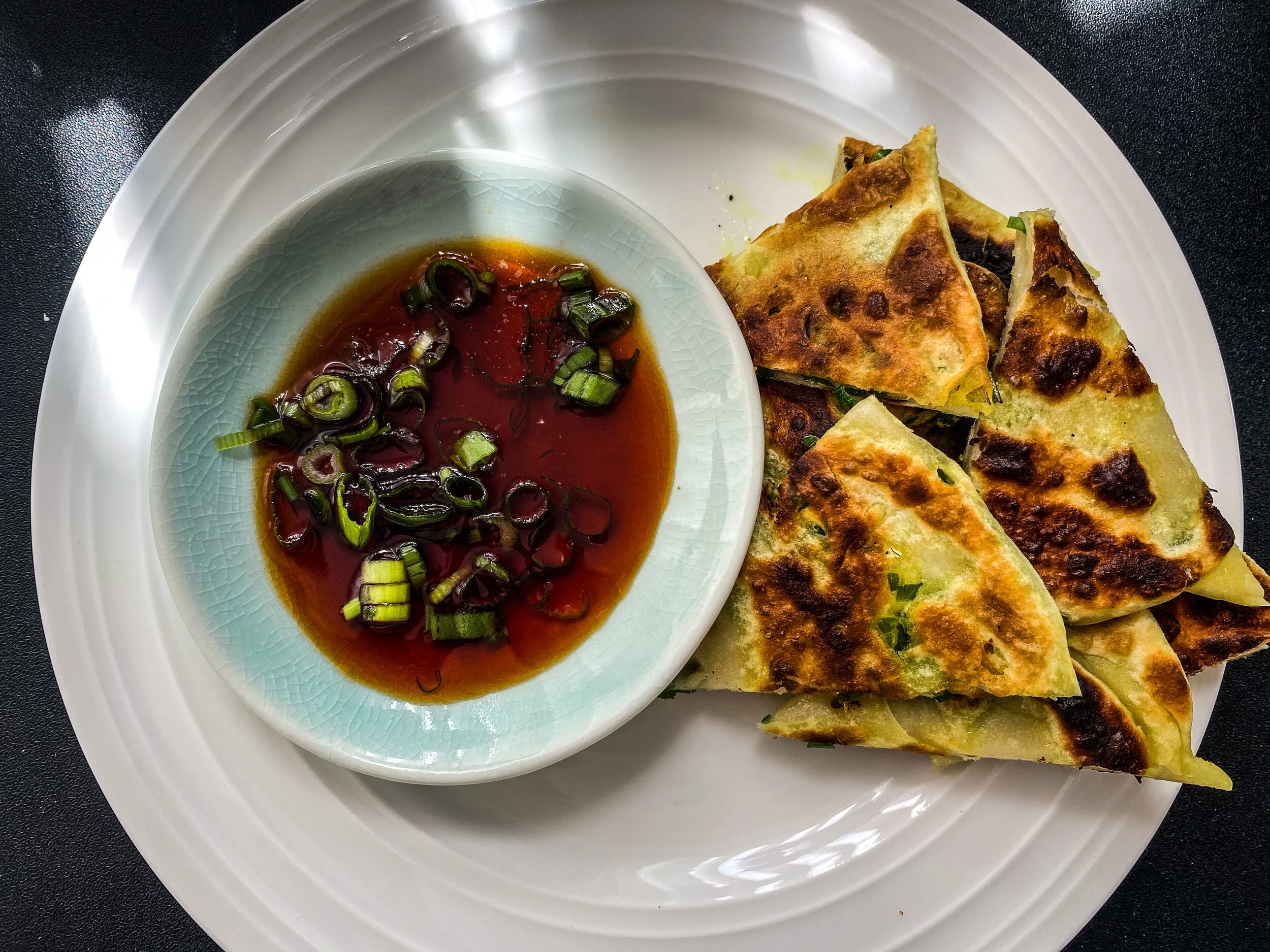 Scallion pancakes