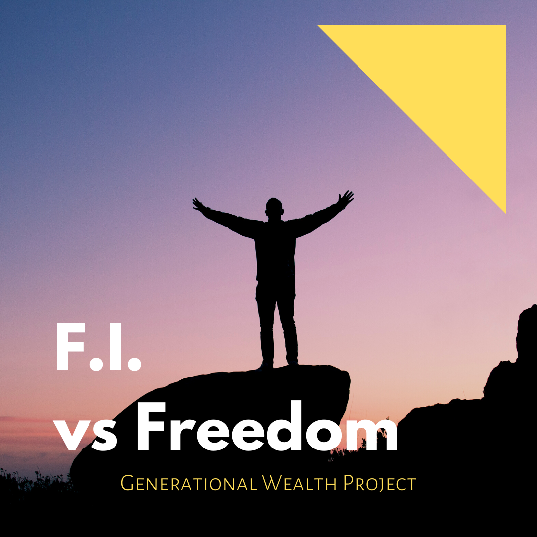 What's the difference between Financial Independence and Financial Freedom