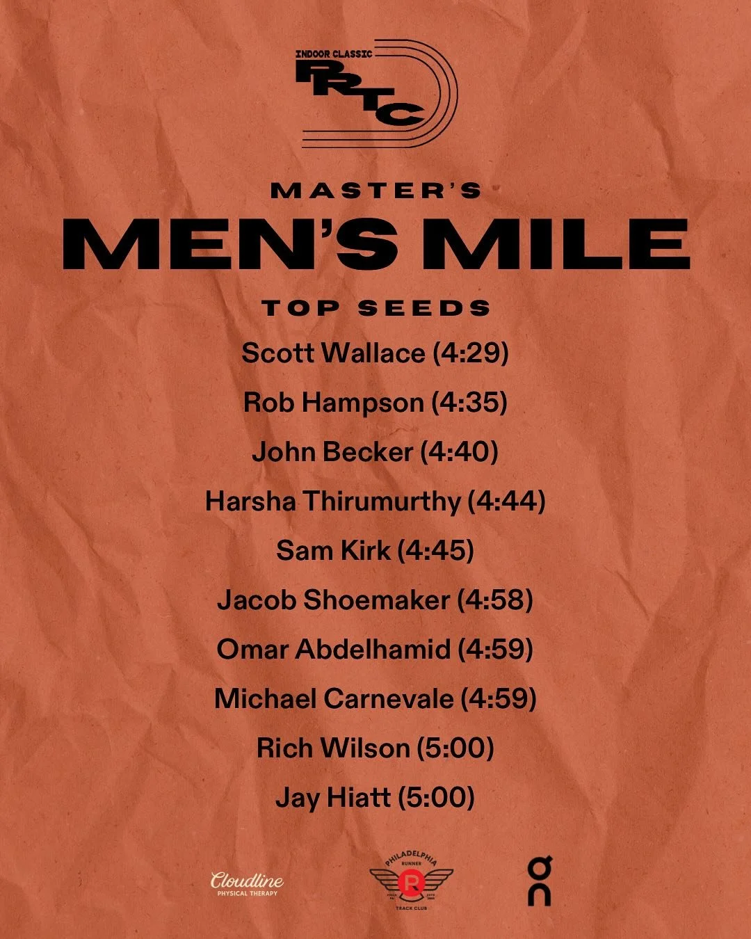 Looking for a fast master&rsquo;s race? Here it is. 
Register at the link in bio. 

#mastersracing #masterstrack #mastersrunning