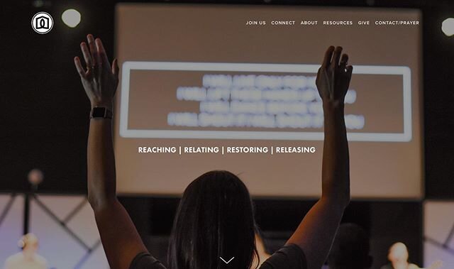 LOVED building a new website for Homefront Church! Find more information about them at homefrontfamily.com ✨
