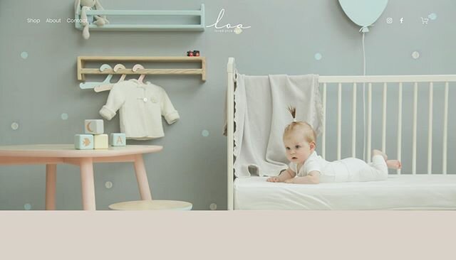 Loved building this site for @loababies 🤍🍼