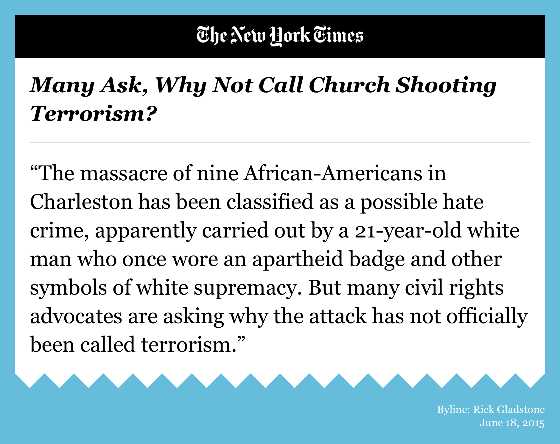 Many Ask, Why Not Call Church Shooting Terrorism?.png