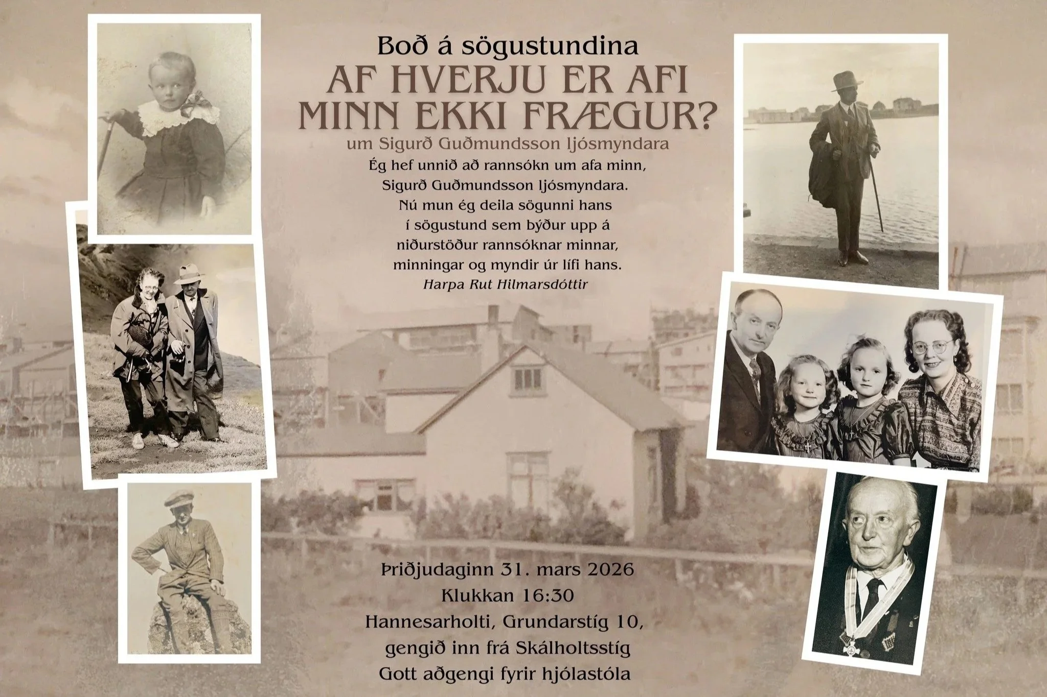 Af hverju er afi minn ekki frægur?