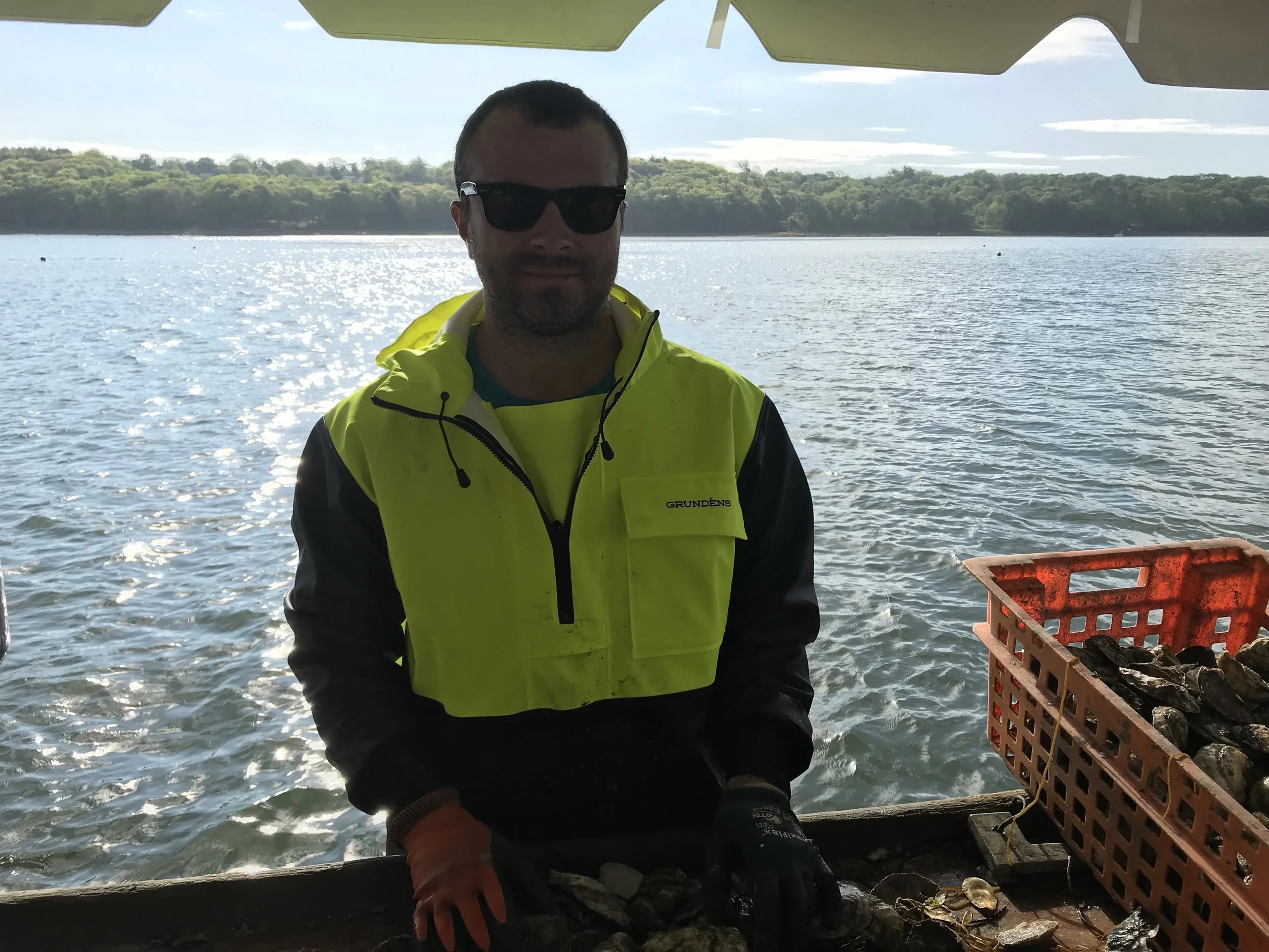 Adam Lemanski, Oyster Farmer, Dodge Cove Marine Farm, Walpole ME
